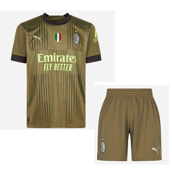 Camiseta AC Milan 3rd Niño 2022-2023